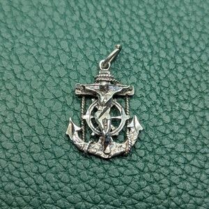 Sterling Anchor Pendant